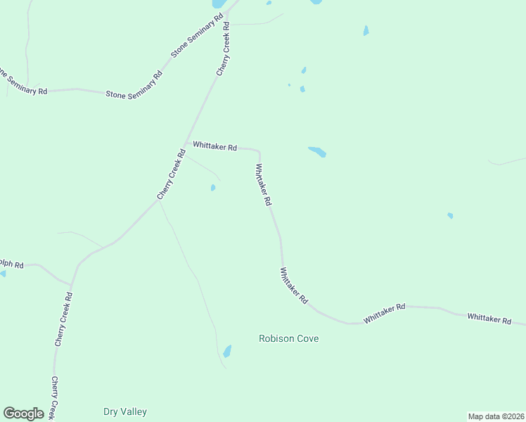 map of restaurants, bars, coffee shops, grocery stores, and more near 3455 Whittaker Road in Cookeville