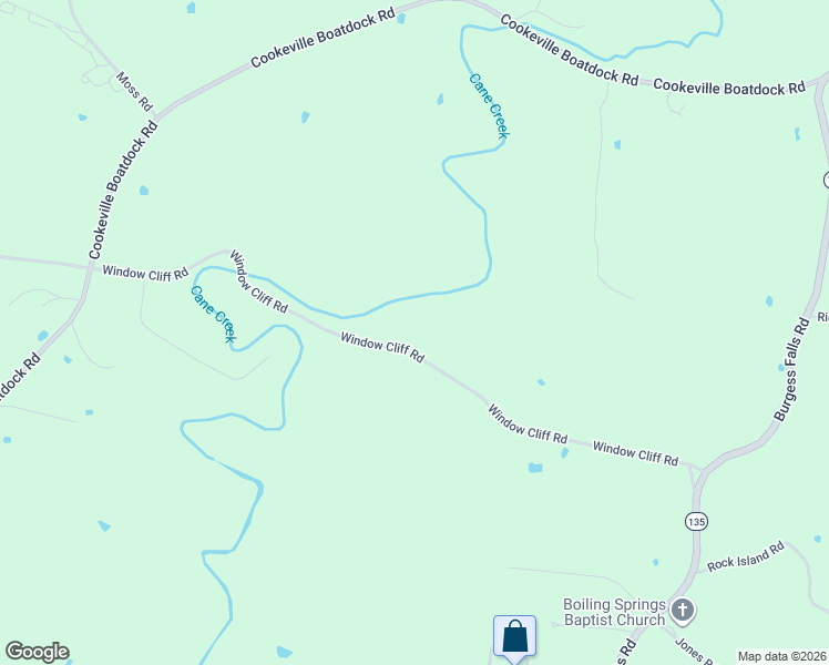 map of restaurants, bars, coffee shops, grocery stores, and more near 4807 Window Cliff Road in Baxter