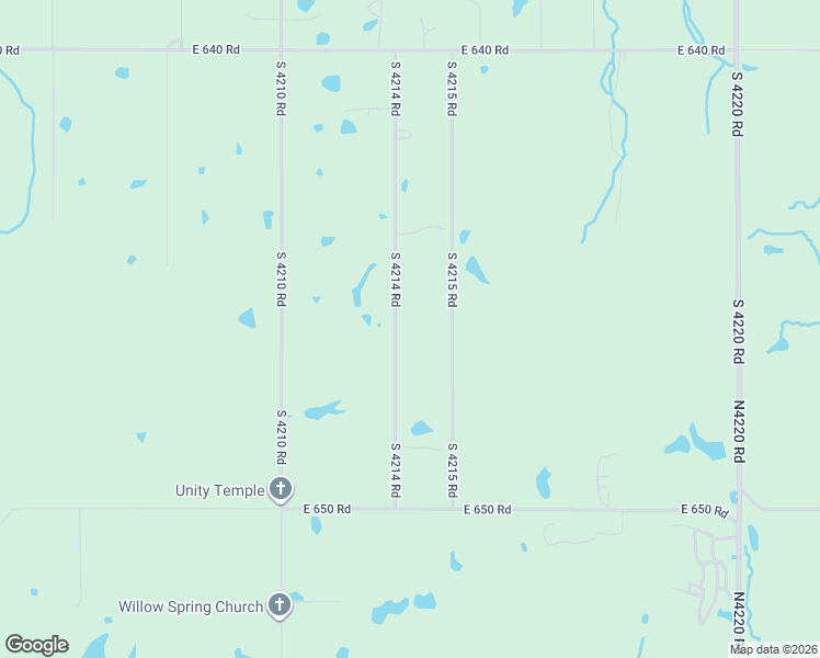 map of restaurants, bars, coffee shops, grocery stores, and more near 36577 South 4214 Road in Inola