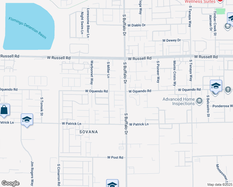map of restaurants, bars, coffee shops, grocery stores, and more near 7854 Lacemaker Court in Las Vegas