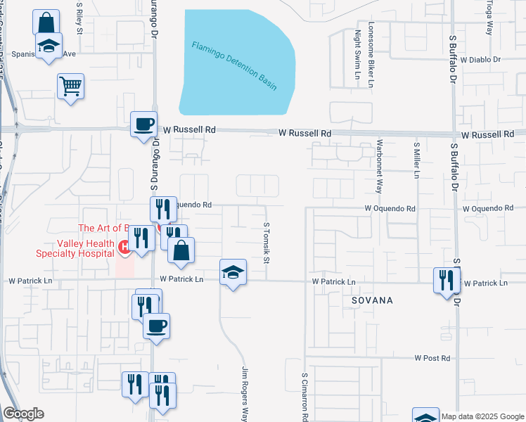 map of restaurants, bars, coffee shops, grocery stores, and more near 8312 Candlefish Court in Las Vegas