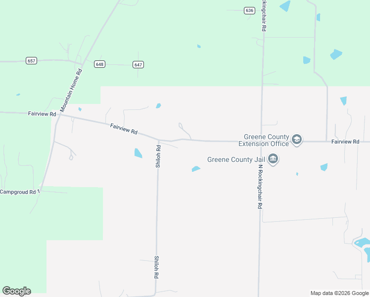 map of restaurants, bars, coffee shops, grocery stores, and more near 5200 Fairview Road in Paragould