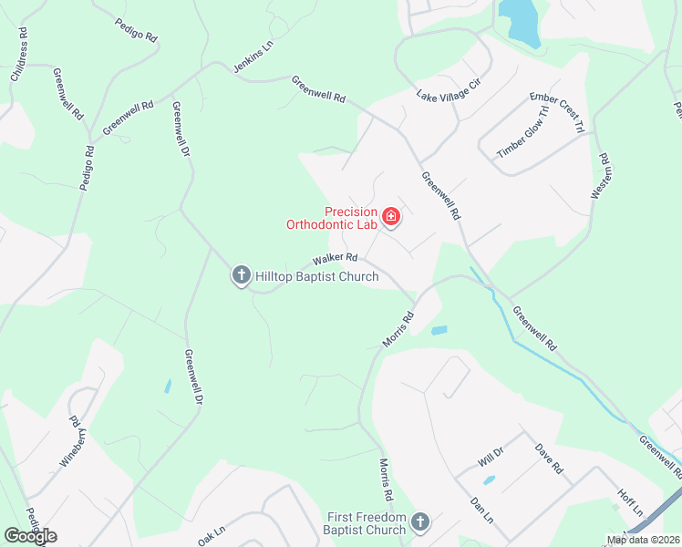 map of restaurants, bars, coffee shops, grocery stores, and more near 8109 Walker Road in Knoxville