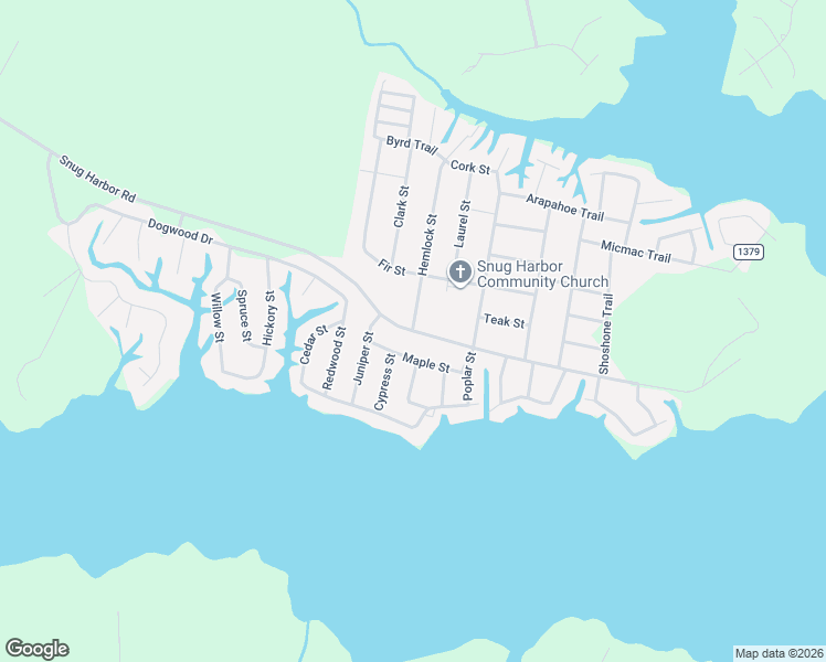 map of restaurants, bars, coffee shops, grocery stores, and more near 1230 Snug Harbor Road in Hertford