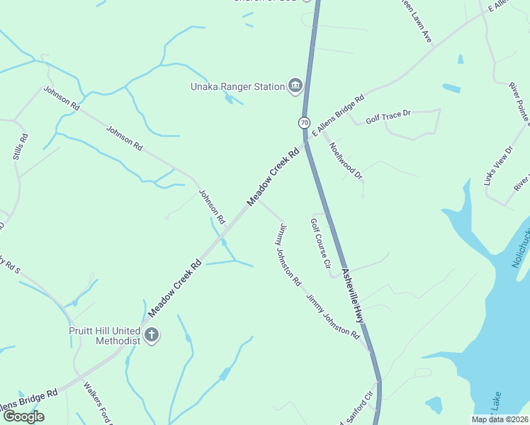 map of restaurants, bars, coffee shops, grocery stores, and more near 525 Jimmy Johnston Road in Greeneville