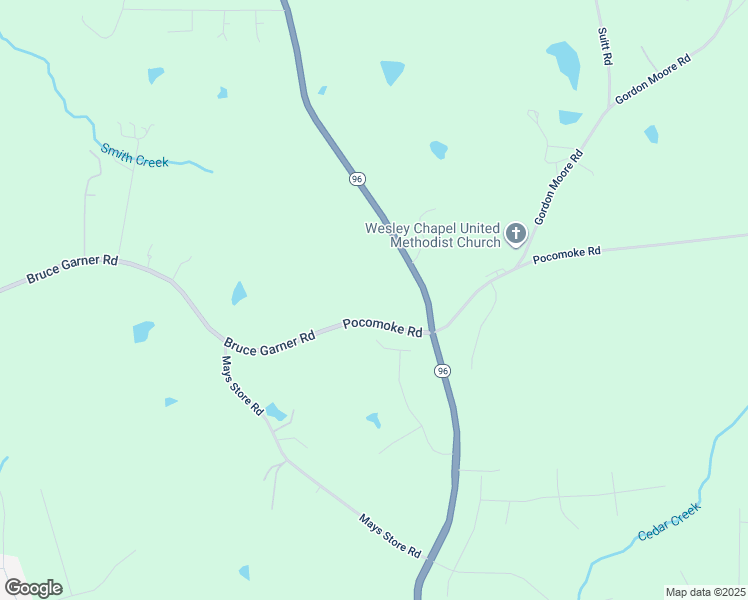 map of restaurants, bars, coffee shops, grocery stores, and more near 2328 Pocomoke Road in Franklinton