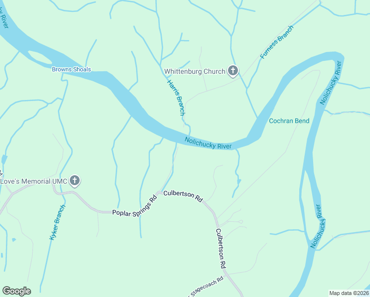 map of restaurants, bars, coffee shops, grocery stores, and more near 1633 Poplar Springs Road in Greeneville