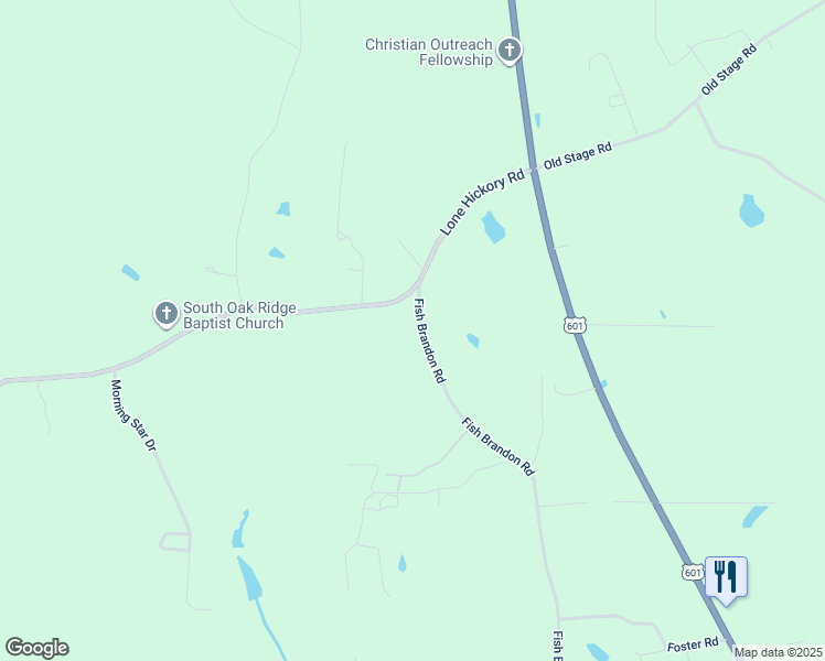 map of restaurants, bars, coffee shops, grocery stores, and more near 2420 Fish Brandon Road in Yadkinville