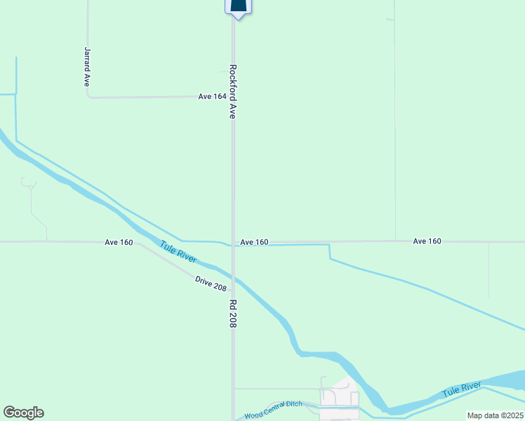 map of restaurants, bars, coffee shops, grocery stores, and more near 20894 Avenue 160 in Porterville