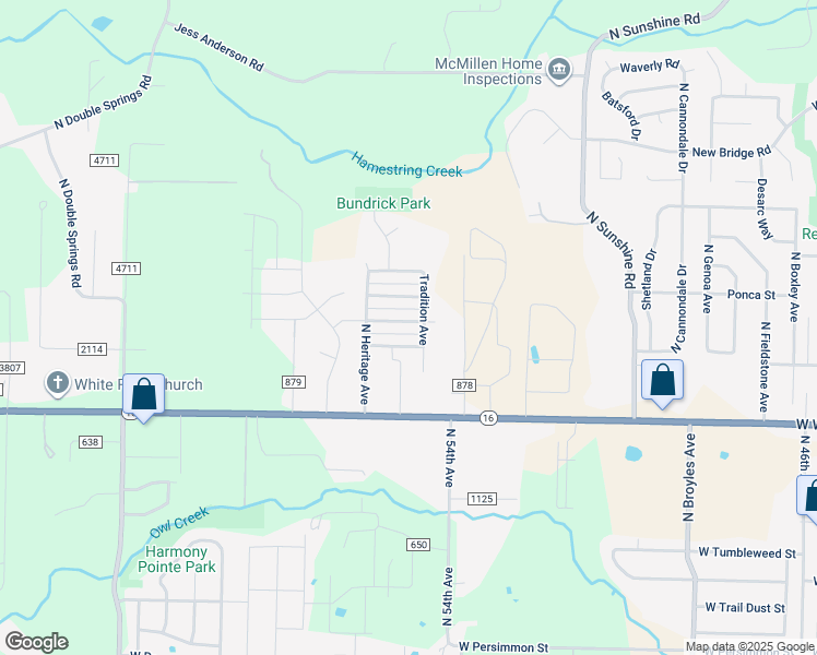 map of restaurants, bars, coffee shops, grocery stores, and more near 5654 West Fountain Street in Fayetteville
