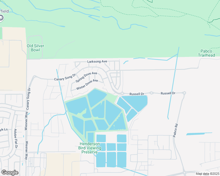 map of restaurants, bars, coffee shops, grocery stores, and more near 323 Canary Song Drive in Henderson