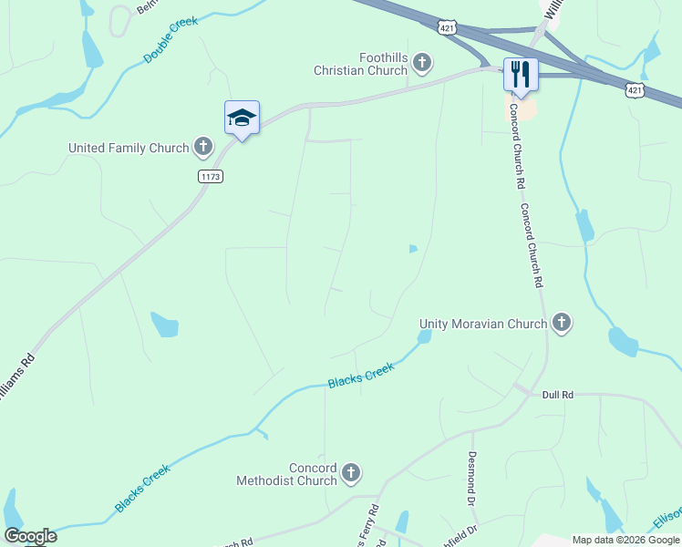 map of restaurants, bars, coffee shops, grocery stores, and more near 469 Roller Mill Drive in Lewisville