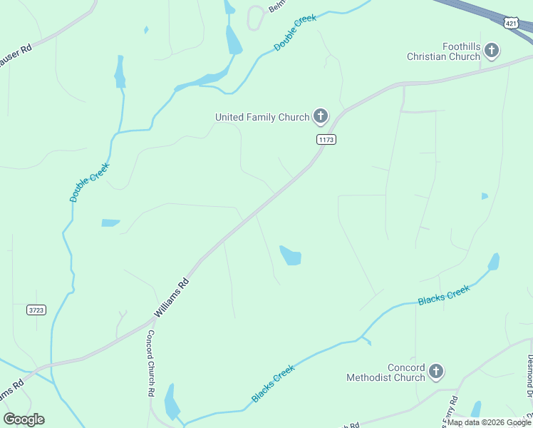map of restaurants, bars, coffee shops, grocery stores, and more near 1504 Williams Road in Lewisville