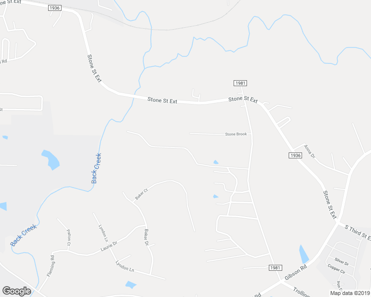 map of restaurants, bars, coffee shops, grocery stores, and more near Bonfire Drive in Mebane