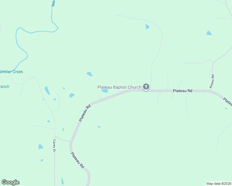 map of restaurants, bars, coffee shops, grocery stores, and more near 3358 Plateau Road in Crossville