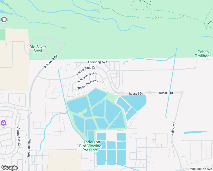 map of restaurants, bars, coffee shops, grocery stores, and more near 330 Spring Dove Avenue in Henderson