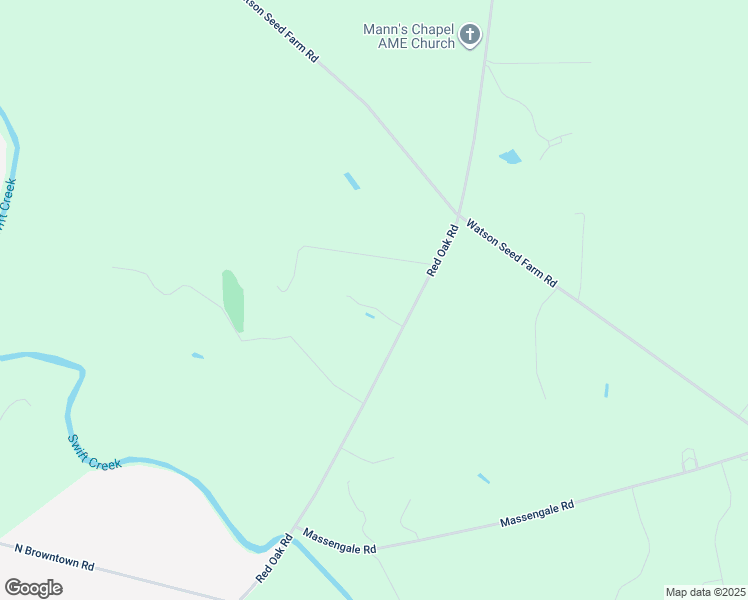 map of restaurants, bars, coffee shops, grocery stores, and more near 9304 Red Oak Road in Whitakers
