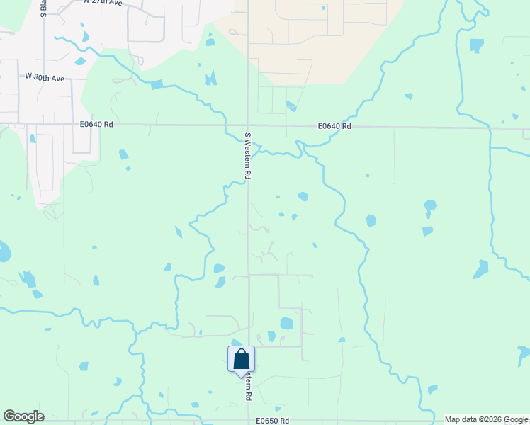 map of restaurants, bars, coffee shops, grocery stores, and more near 3503 South Western Road in Stillwater