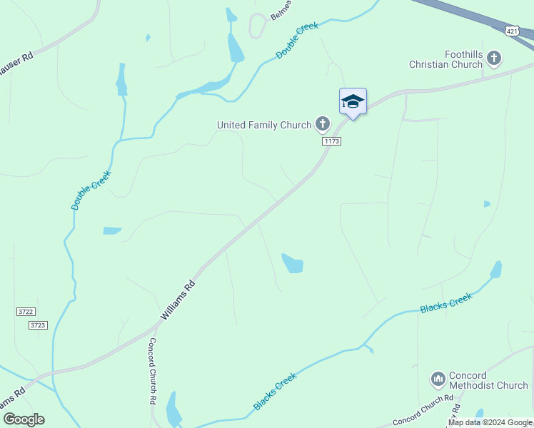 map of restaurants, bars, coffee shops, grocery stores, and more near 1504 Williams Road in Lewisville