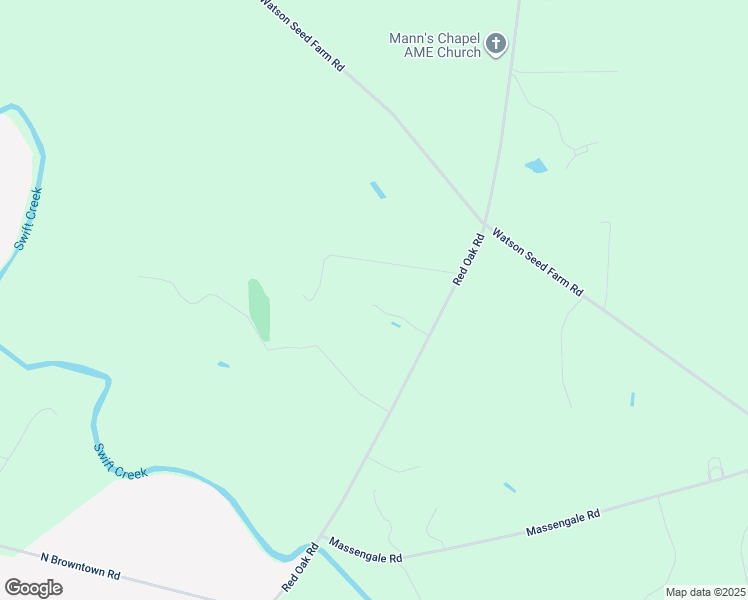 map of restaurants, bars, coffee shops, grocery stores, and more near 9304 Red Oak Road in Whitakers