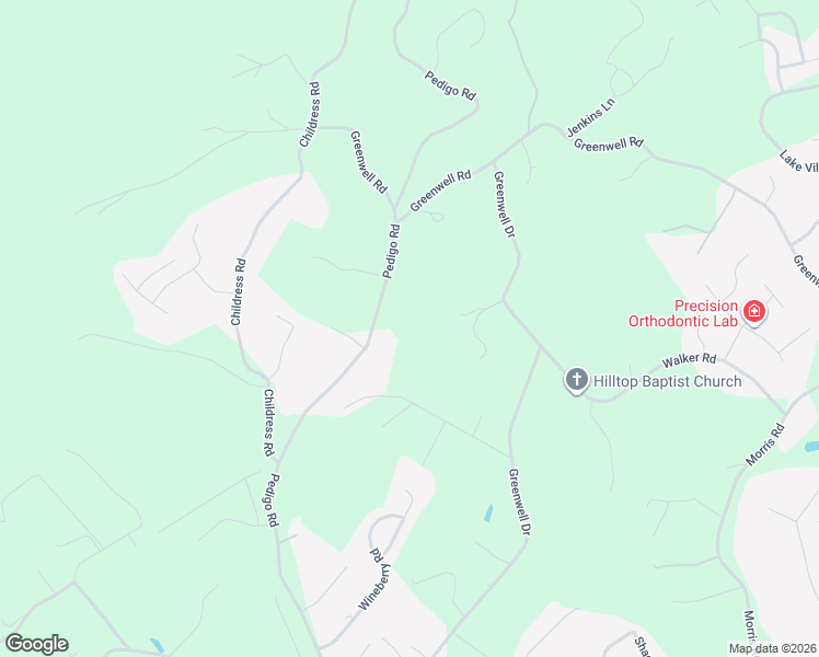 map of restaurants, bars, coffee shops, grocery stores, and more near 8504 Pedigo Road in Powell