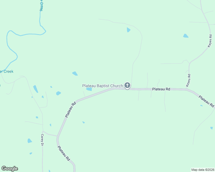 map of restaurants, bars, coffee shops, grocery stores, and more near 3300 Plateau Road in Crossville