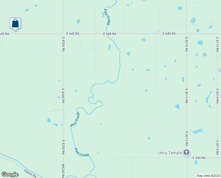map of restaurants, bars, coffee shops, grocery stores, and more near 36404 South 4205 Road in Inola