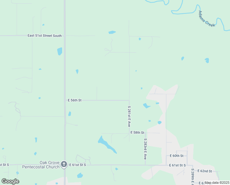 map of restaurants, bars, coffee shops, grocery stores, and more near 16312 South 203rd East Avenue in Broken Arrow