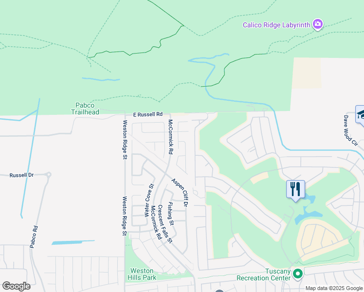 map of restaurants, bars, coffee shops, grocery stores, and more near 1152 Bear Head Street in Henderson