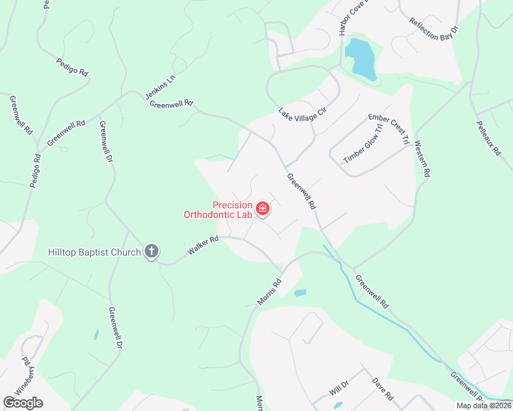 map of restaurants, bars, coffee shops, grocery stores, and more near 8024 Whitestone Road in Knoxville