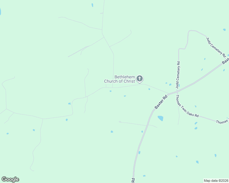map of restaurants, bars, coffee shops, grocery stores, and more near 8150 Water Plant Road in Baxter