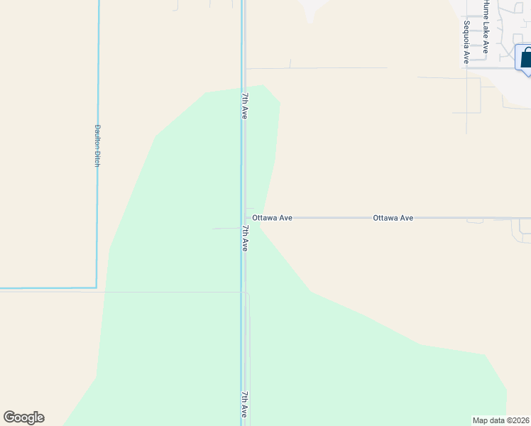 map of restaurants, bars, coffee shops, grocery stores, and more near 2970 Ottawa Avenue in Corcoran