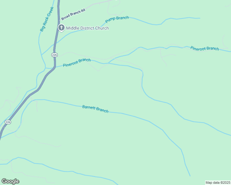 map of restaurants, bars, coffee shops, grocery stores, and more near 190 Will Street Road in Bakersville