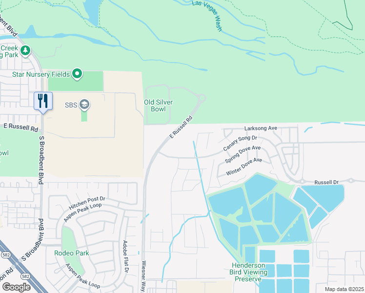 map of restaurants, bars, coffee shops, grocery stores, and more near 510 Golden Cardinal Avenue in Henderson