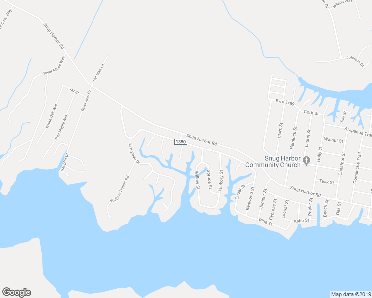 map of restaurants, bars, coffee shops, grocery stores, and more near 107 Sycamore Street in Hertford