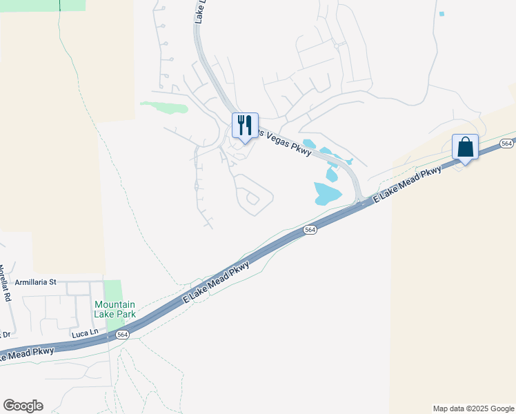 map of restaurants, bars, coffee shops, grocery stores, and more near 1193 Via Casa Palermo in Henderson