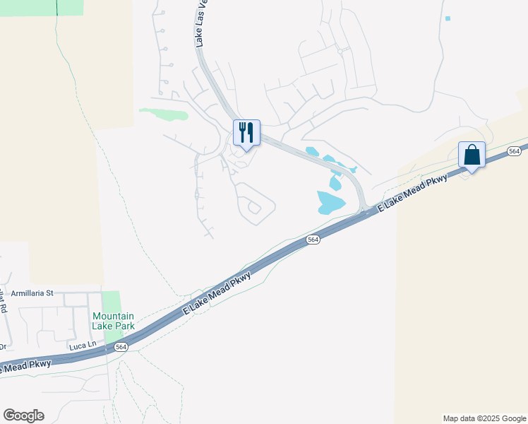 map of restaurants, bars, coffee shops, grocery stores, and more near 1185 Via Casa Palermo in Henderson