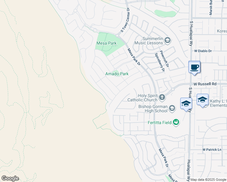 map of restaurants, bars, coffee shops, grocery stores, and more near 5742 Shadow Bend Drive in Las Vegas