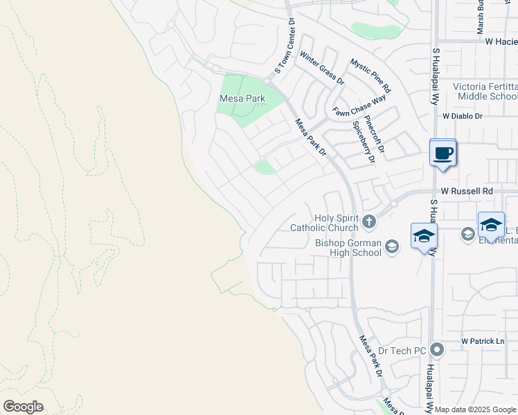 map of restaurants, bars, coffee shops, grocery stores, and more near 5742 Shadow Bend Drive in Las Vegas
