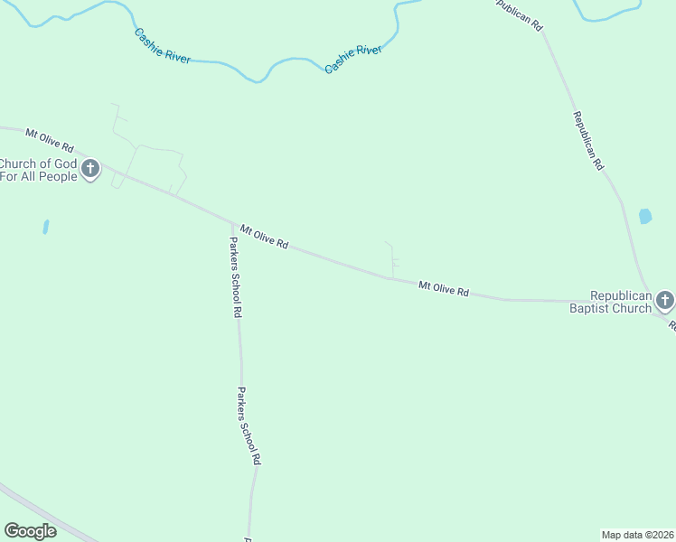 map of restaurants, bars, coffee shops, grocery stores, and more near 544 Mount Olive Road in Windsor