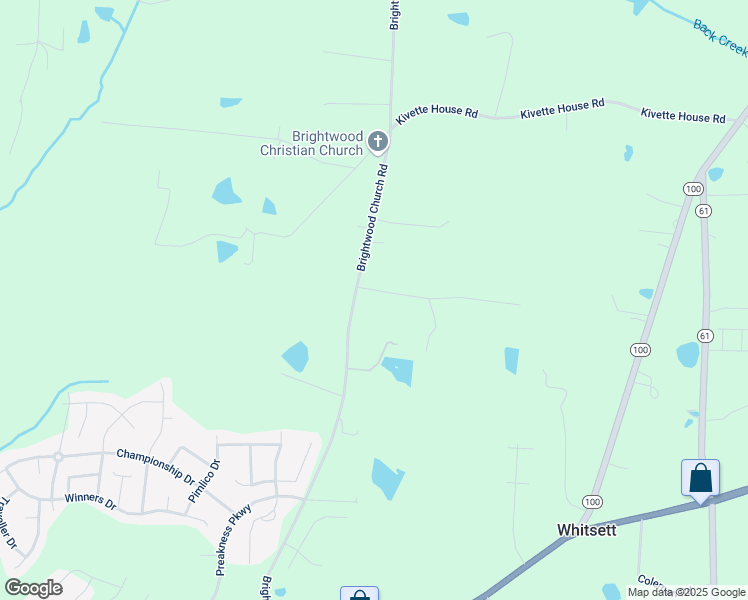 map of restaurants, bars, coffee shops, grocery stores, and more near 405 Brightwood Church Road in Gibsonville
