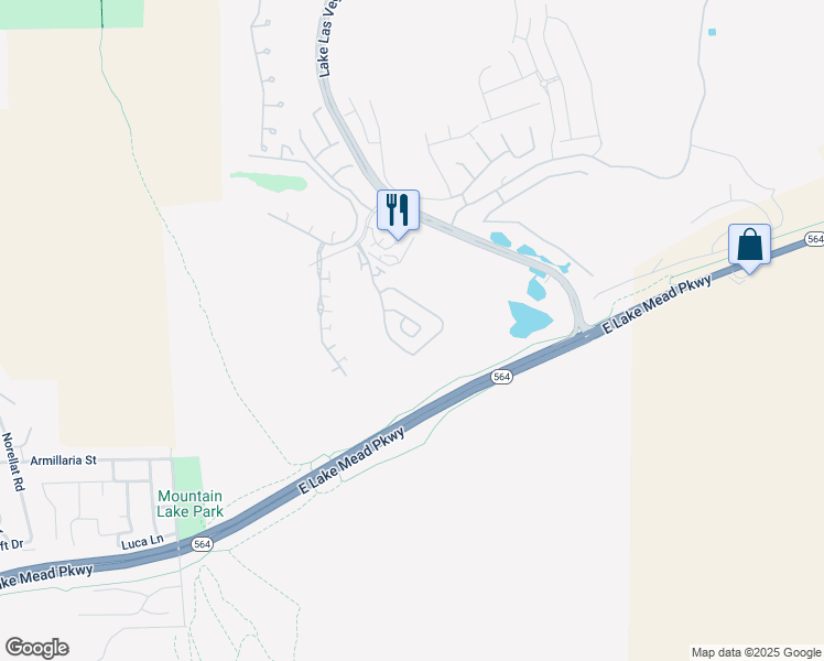map of restaurants, bars, coffee shops, grocery stores, and more near 1192 Via Casa Palermo in Henderson