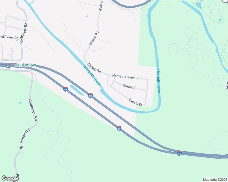 map of restaurants, bars, coffee shops, grocery stores, and more near 5596 Zapata Drive in Pegram