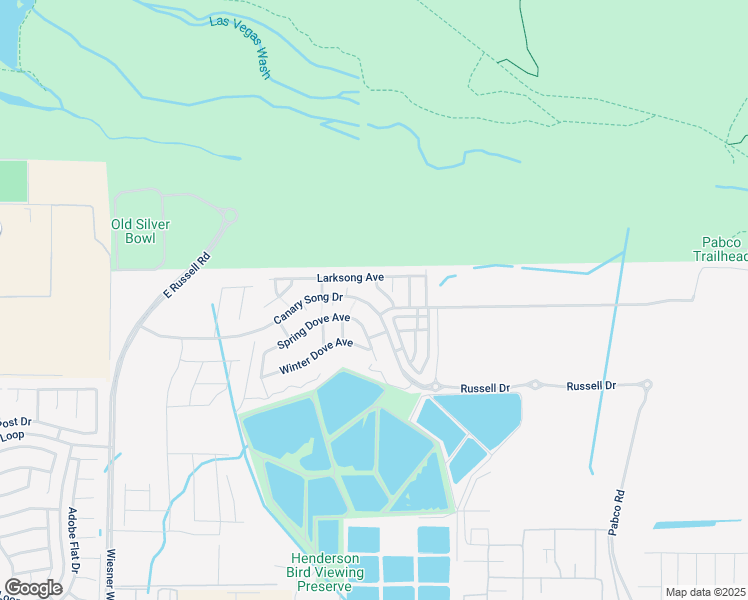 map of restaurants, bars, coffee shops, grocery stores, and more near 364 Canary Song Drive in Henderson
