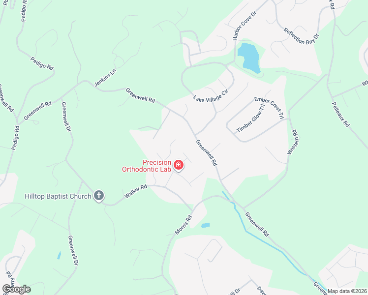 map of restaurants, bars, coffee shops, grocery stores, and more near 8024 Whitestone Road in Knoxville