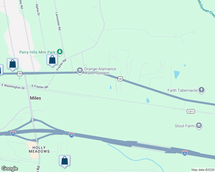 map of restaurants, bars, coffee shops, grocery stores, and more near 5620 U.S. 70 in Mebane