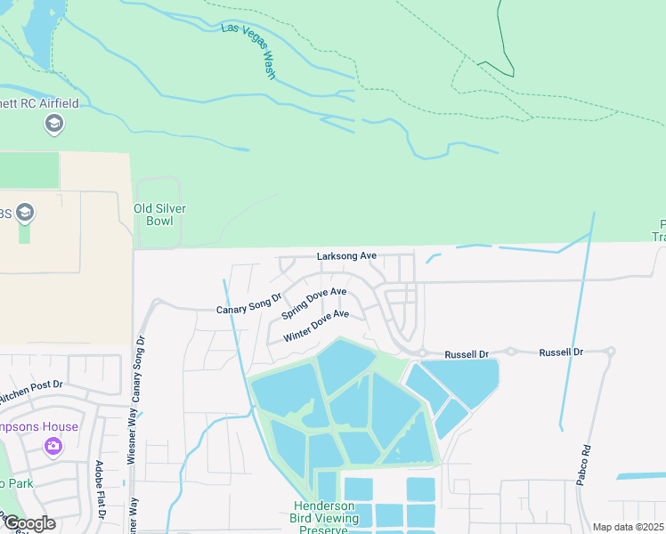 map of restaurants, bars, coffee shops, grocery stores, and more near 392 Canary Song Drive in Henderson
