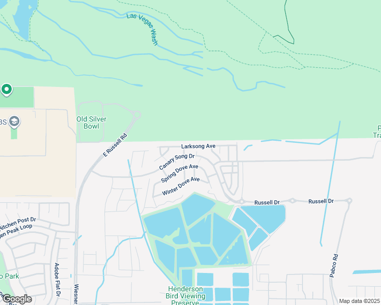 map of restaurants, bars, coffee shops, grocery stores, and more near 392 Canary Song Drive in Henderson