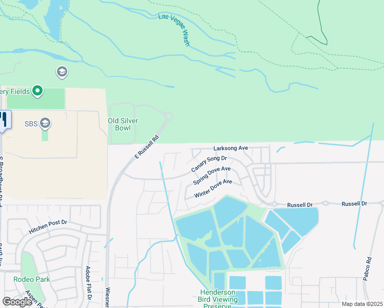map of restaurants, bars, coffee shops, grocery stores, and more near Ruby Lark Street in Henderson