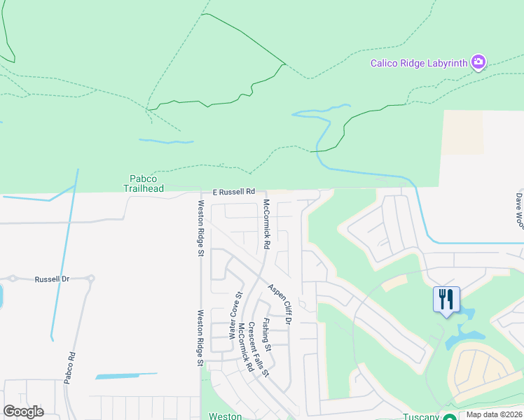 map of restaurants, bars, coffee shops, grocery stores, and more near 1184 Evergreen Cove Street in Henderson